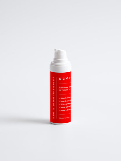Sunscreen SPF30, with tint